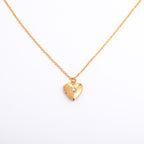 Olivenorma "Shine in My Heart"-Birthstone Heart Album Necklace
