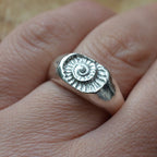 Silver 925 Shell Ring