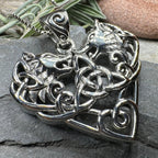 Celtic Wolf Love Necklace