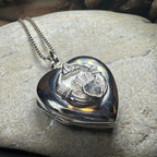 Aoife Claddagh Locket Necklace