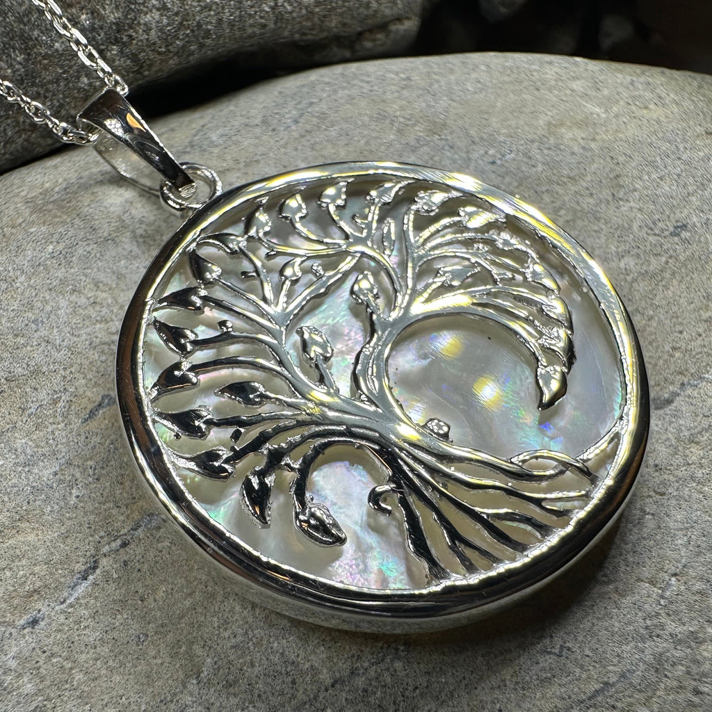 Arianrhod Tree of Life Shell Necklace