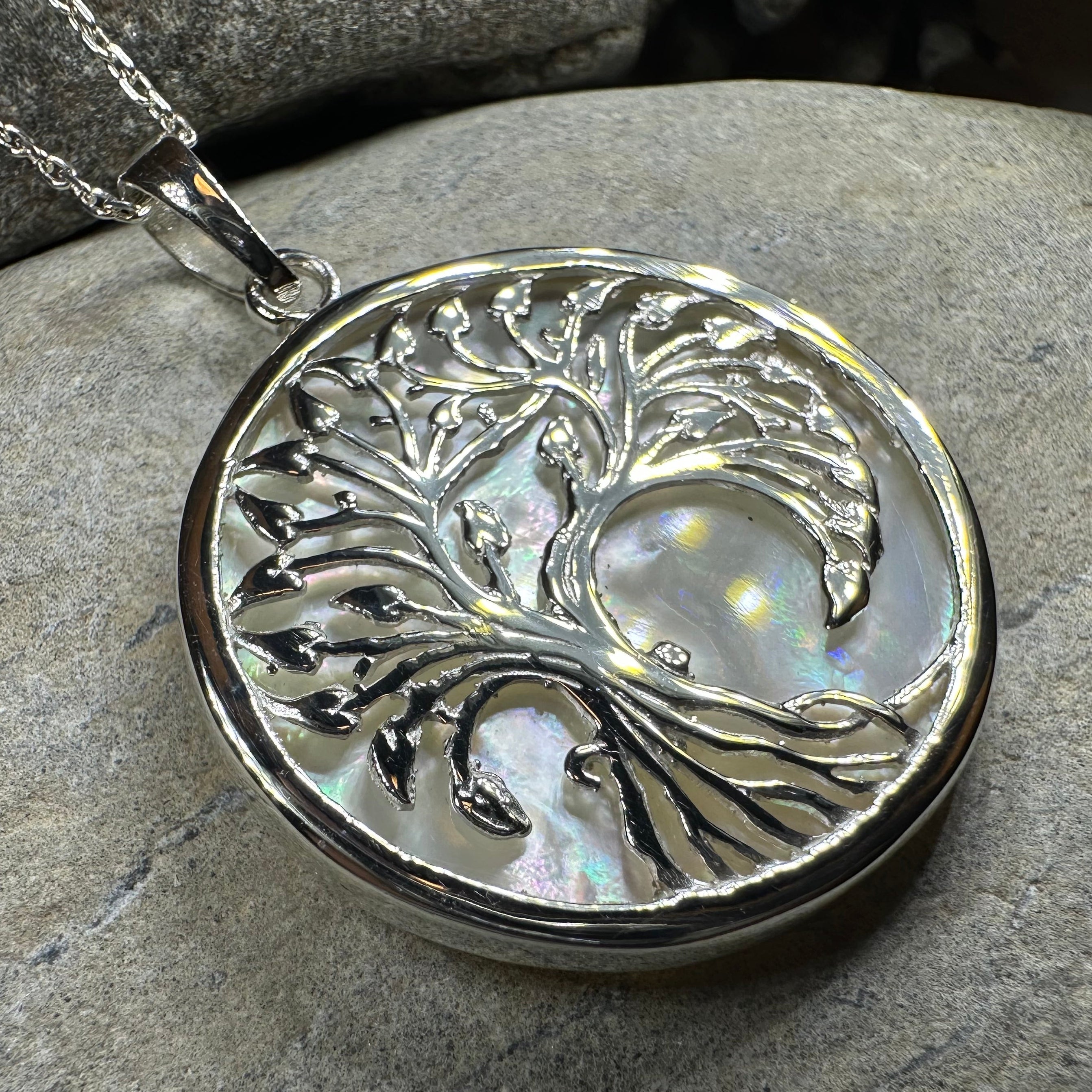 Arianrhod Tree of Life Shell Necklace