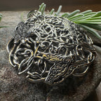 Pictish Triple Celtic Raven Necklace