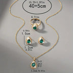 Exclusive Green Glass Jewelry Collection
