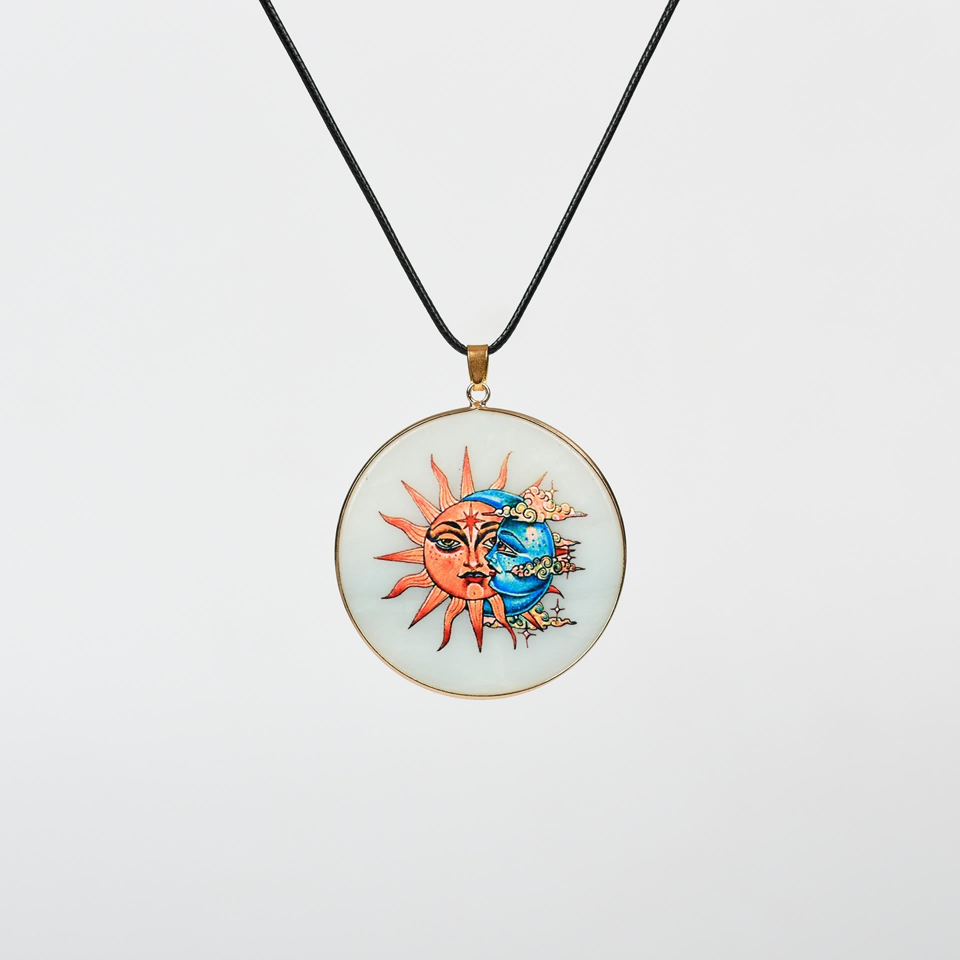 Olivenorma Crystal Hamsa Chakra Tree Of Life Necklace