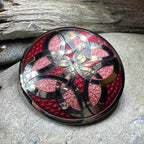 Trinity Knot Enamel Celtic Brooch