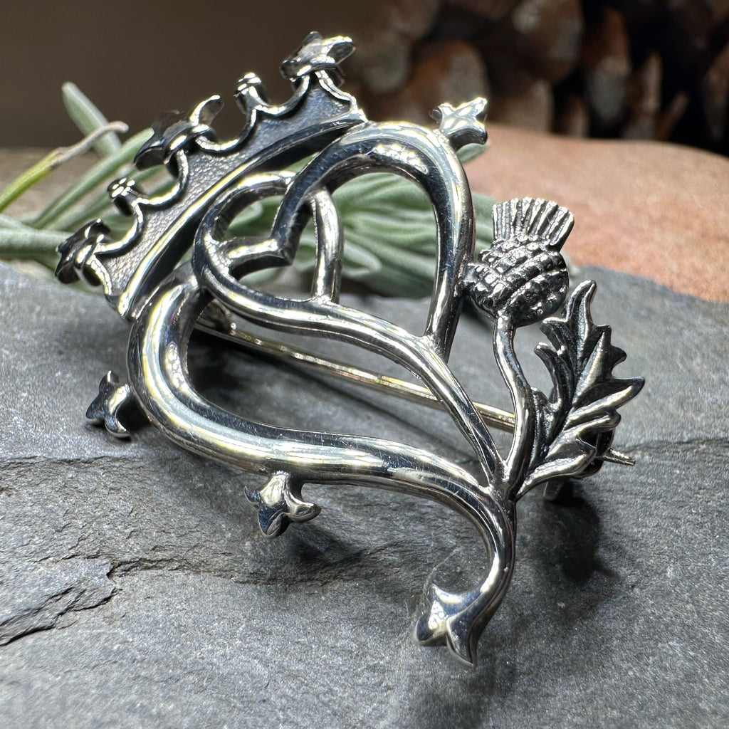 Sweetheart Luckenbooth Brooch