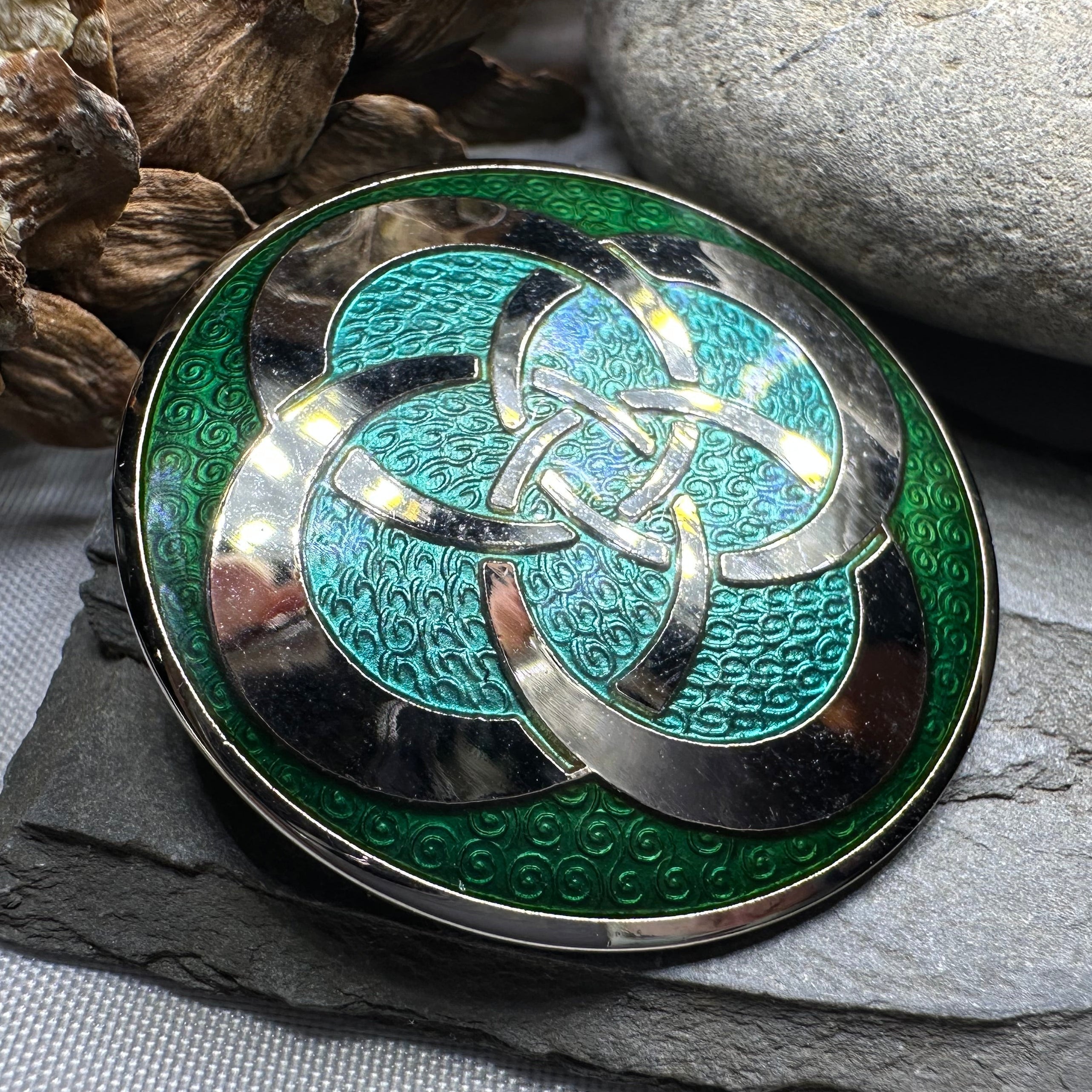 Five Fold Celtic Brooch