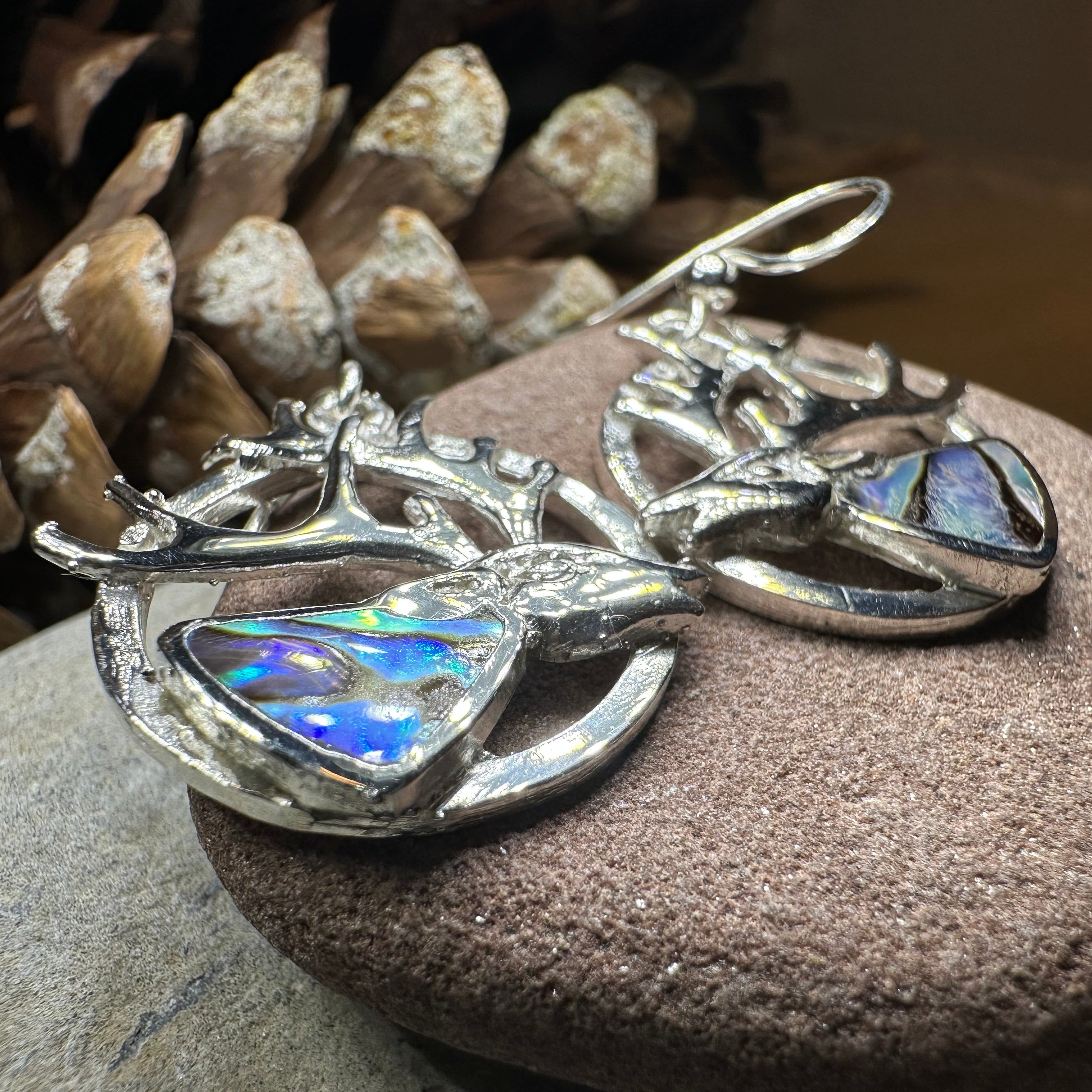 Stag of the Mist Earrings