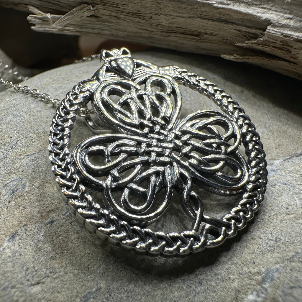 Sylvania Shamrock Necklace