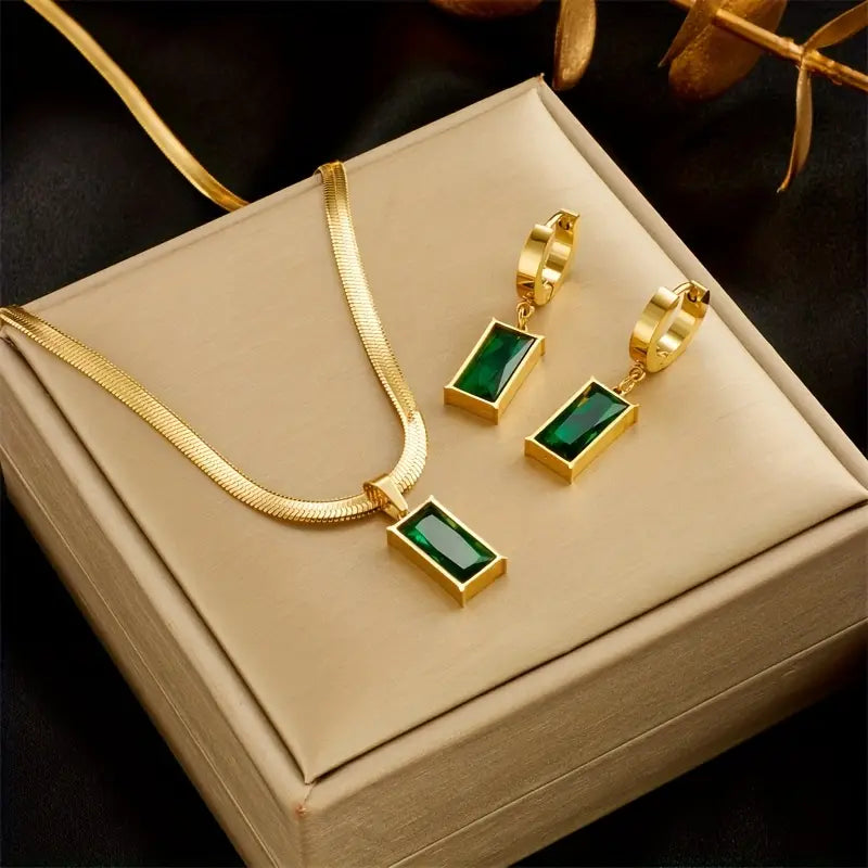 Emerald Luxe Jewelry Collection