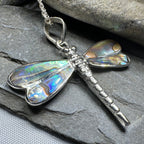 Shimmering Dragonfly Necklace