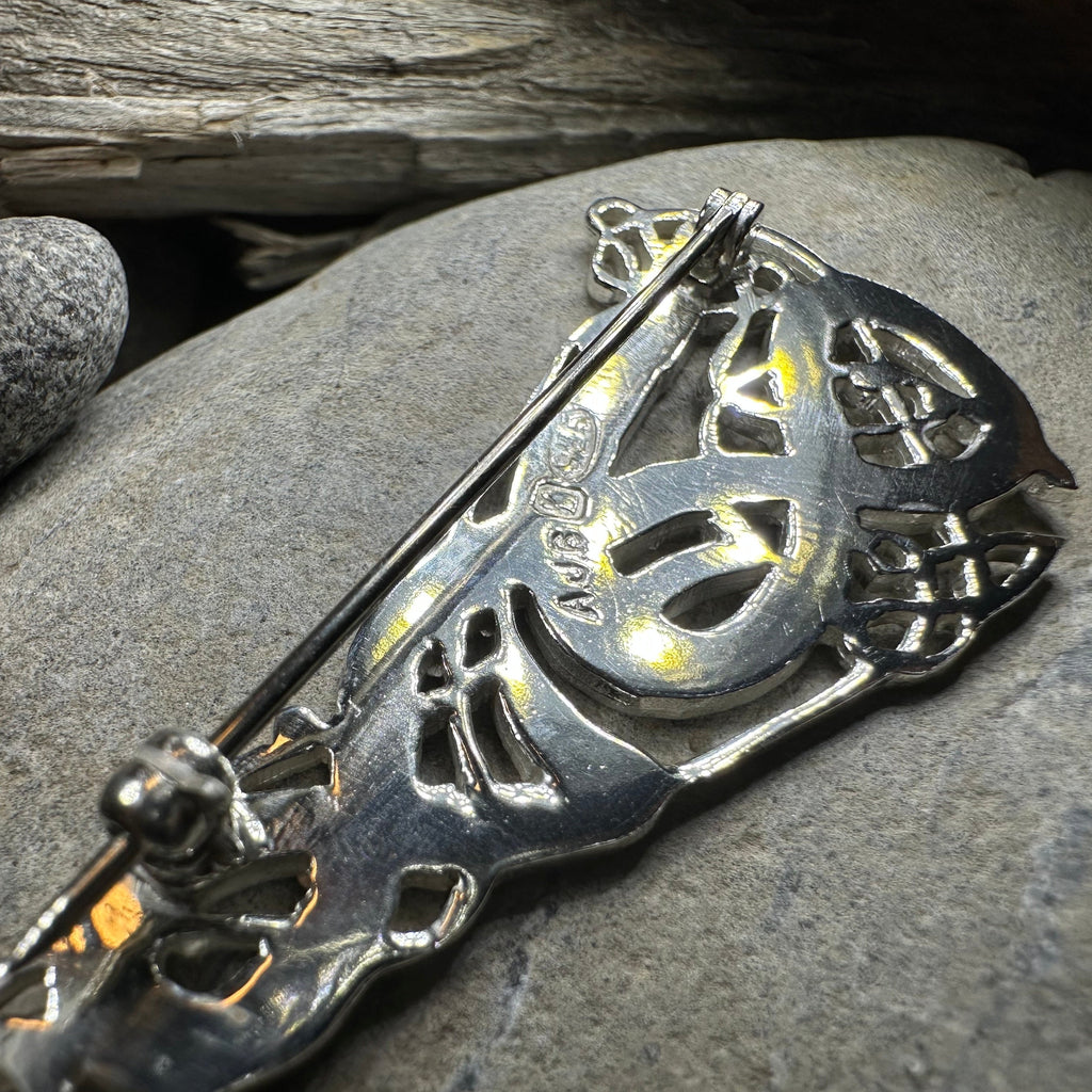 Artisan Irish Celtic Beast Brooch