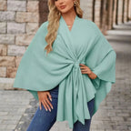 Emryn™ | Stylish Cardigan Poncho