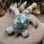 Abalone Turtle Necklace