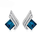 Sunlit Elegance Blue Jewelry Set