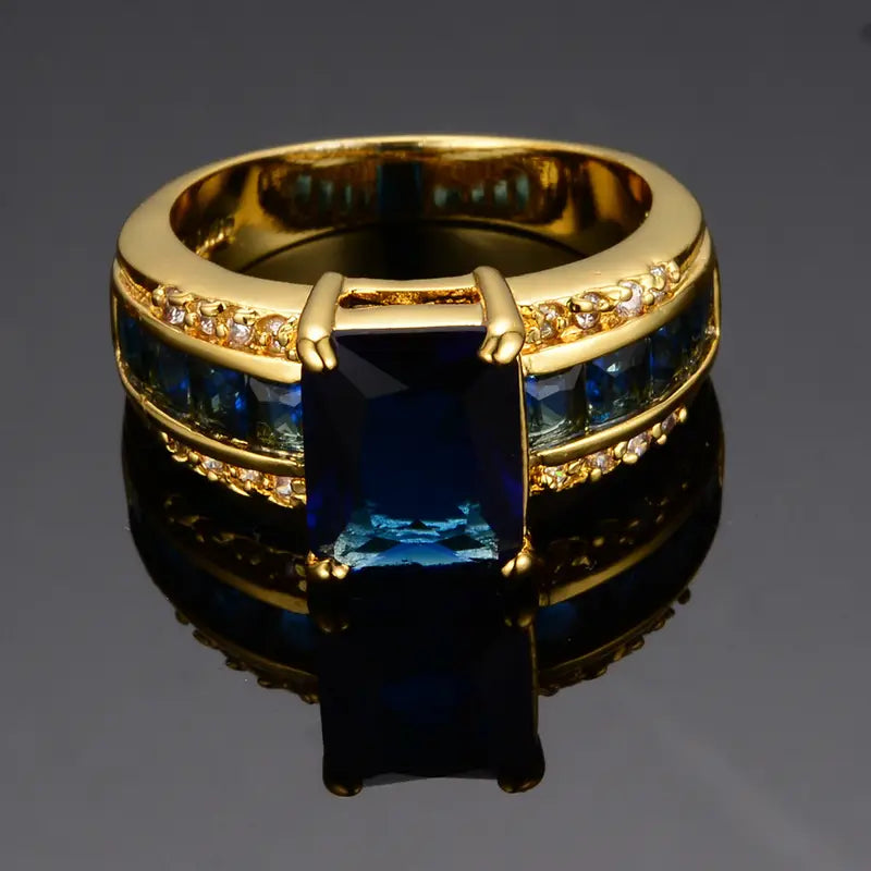 Exclusive Bluemont Gold Ring