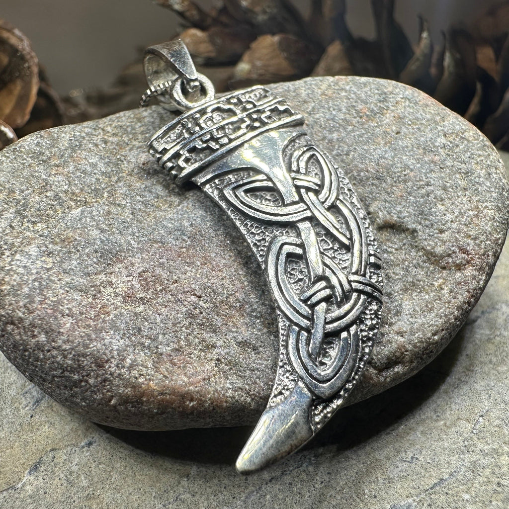 Celtic Wolf Claw Necklace