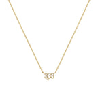 Olivenorma 925 Sterling Silver Angel Number Collarbone Necklace