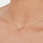 Olivenorma 925 Sterling Silver Angel Number Collarbone Necklace