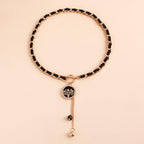 Olivenorma Black Wrap Velvet Choker Necklace