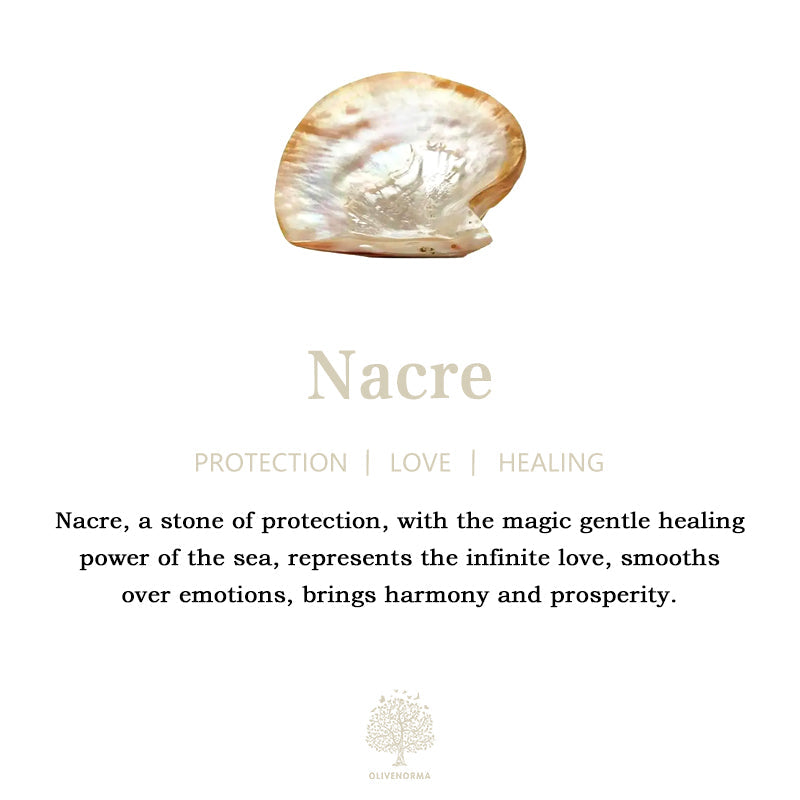 Olivenorma Rectangular Picture Frame Nacre Twist Chain Necklace