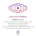 Olivenorma Sterling Silver Tears Of Evil Eye Pendant Necklace