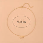 Olivenorma Angel Number Stainless Steel Necklace