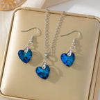 Captivating Blue Elegance Jewelry Set