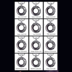 Olivenorma Natural Obsidian Zodiac Necklace Pendent