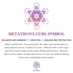 Olivenorma Metatron's Cube Energy Moon Phase Orgone Necklace