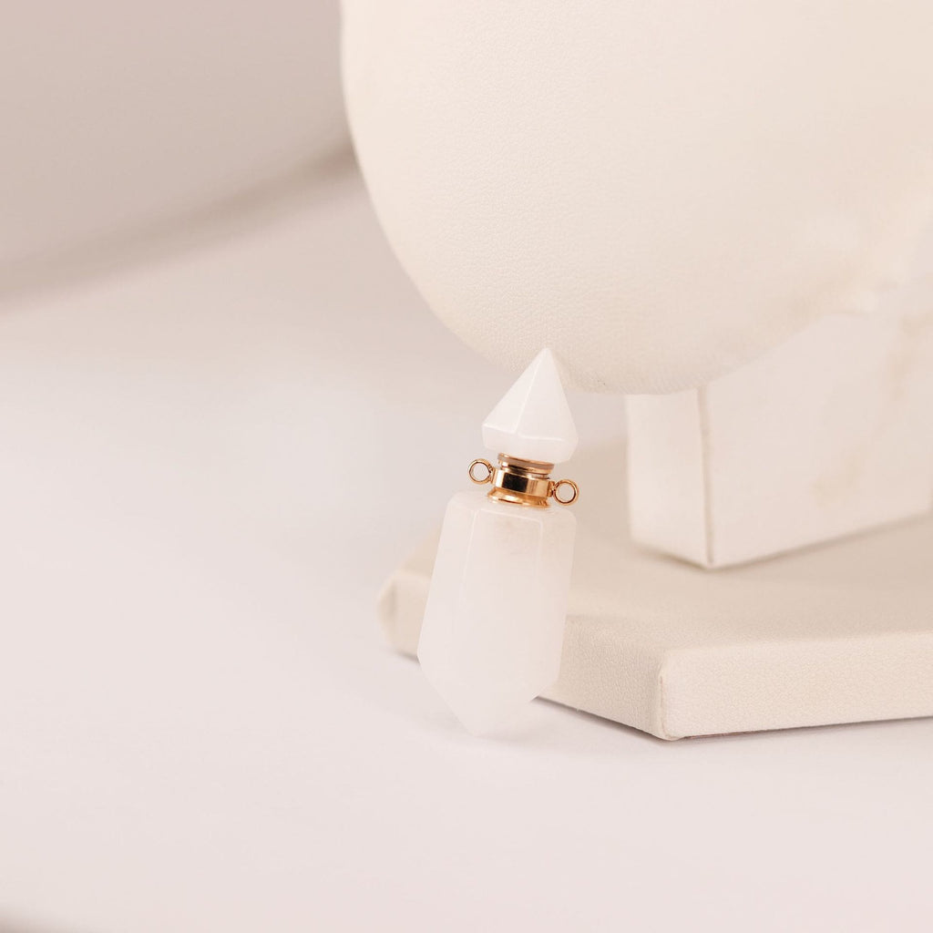 Olivenorma Hexagonal Column Essential Oil Diffuser Bottle Necklace