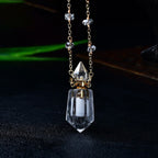 Olivenorma Natural Stone Essential Oil Diffuser Bottle Necklace