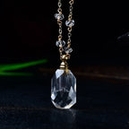 Olivenorma Natural Stone Essential Oil Diffuser Bottle Necklace