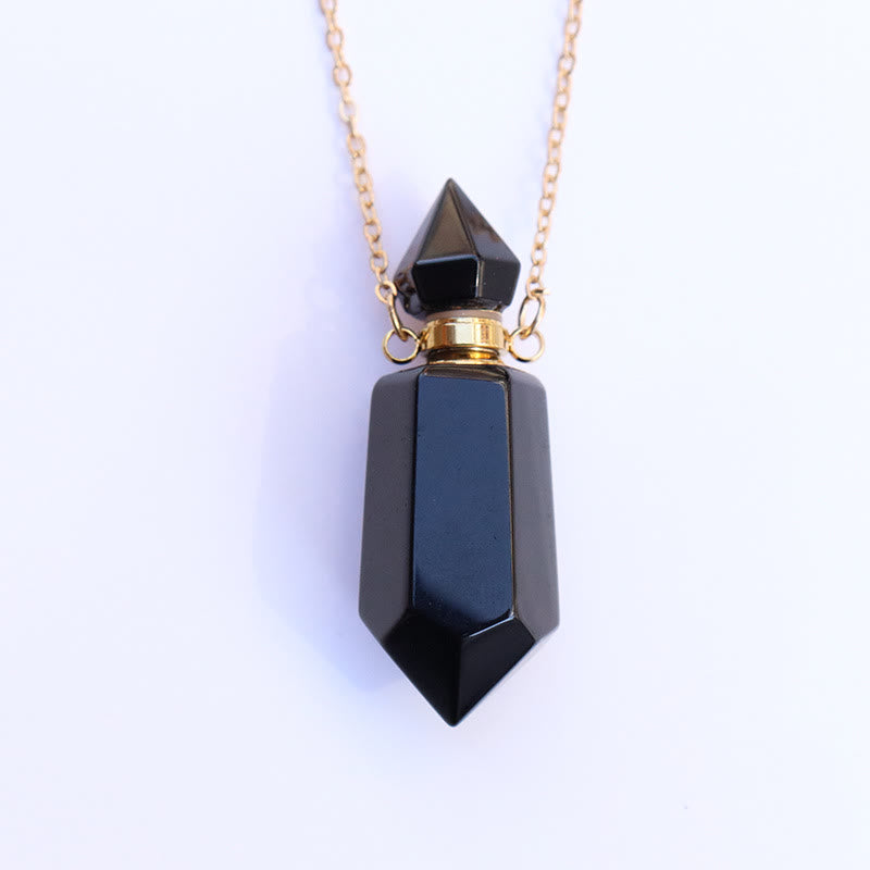 Olivenorma Essential Oil Diffuser Pendulum Bottle Necklace