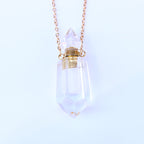 Olivenorma Essential Oil Diffuser Pendulum Bottle Necklace