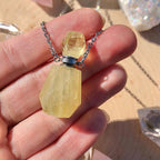 Olivenorma Crystal Essential Oil Diffuser Perfume Bottle Necklace