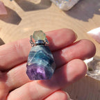 Olivenorma Crystal Essential Oil Diffuser Perfume Bottle Necklace