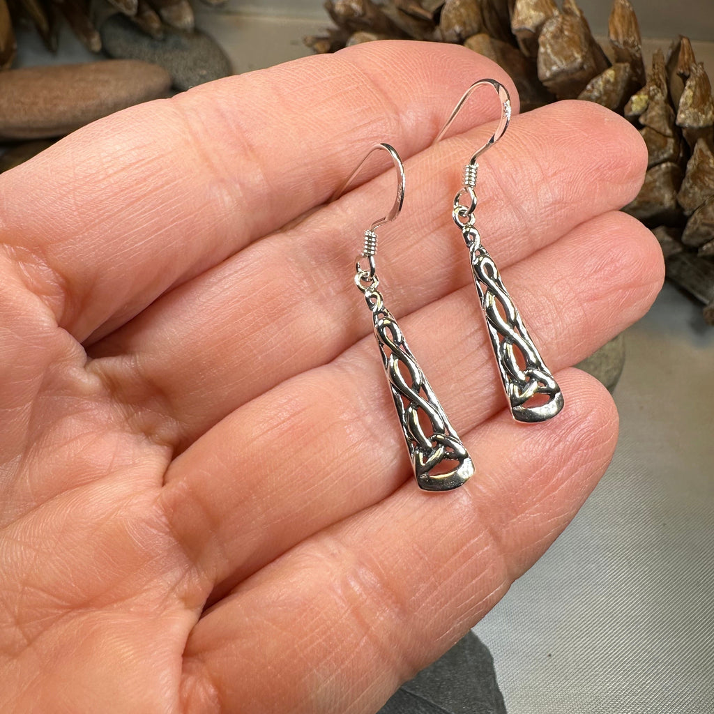 Gentle Celtic Knot Earrings