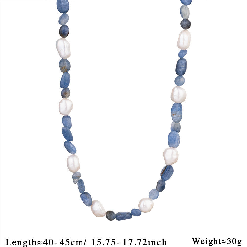 Olivenorma Crystal Beads Stainless Steel Fish Pendant Necklace