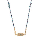 Olivenorma Braided Rope Colorful Tarot Kaleidoscope Pendant Necklace