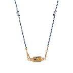 Olivenorma Braided Rope Colorful Tarot Kaleidoscope Pendant Necklace