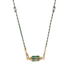 Olivenorma Braided Rope Colorful Tarot Kaleidoscope Pendant Necklace