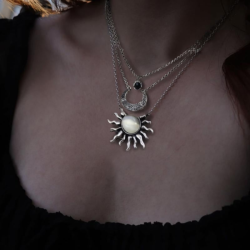 Olivenorma Luna's Celestial Crown Necklace