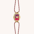 Olivenorma Colorful Tarot Kaleidoscope Braided Bracelet Necklace