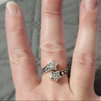 Double Shooting Stars Ring