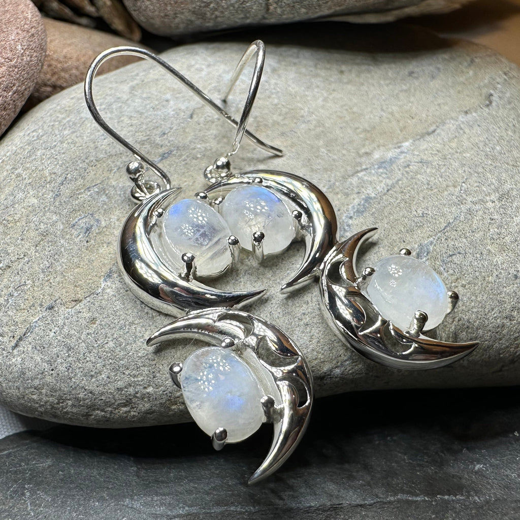 Mystic Dream Moonstone Earrings
