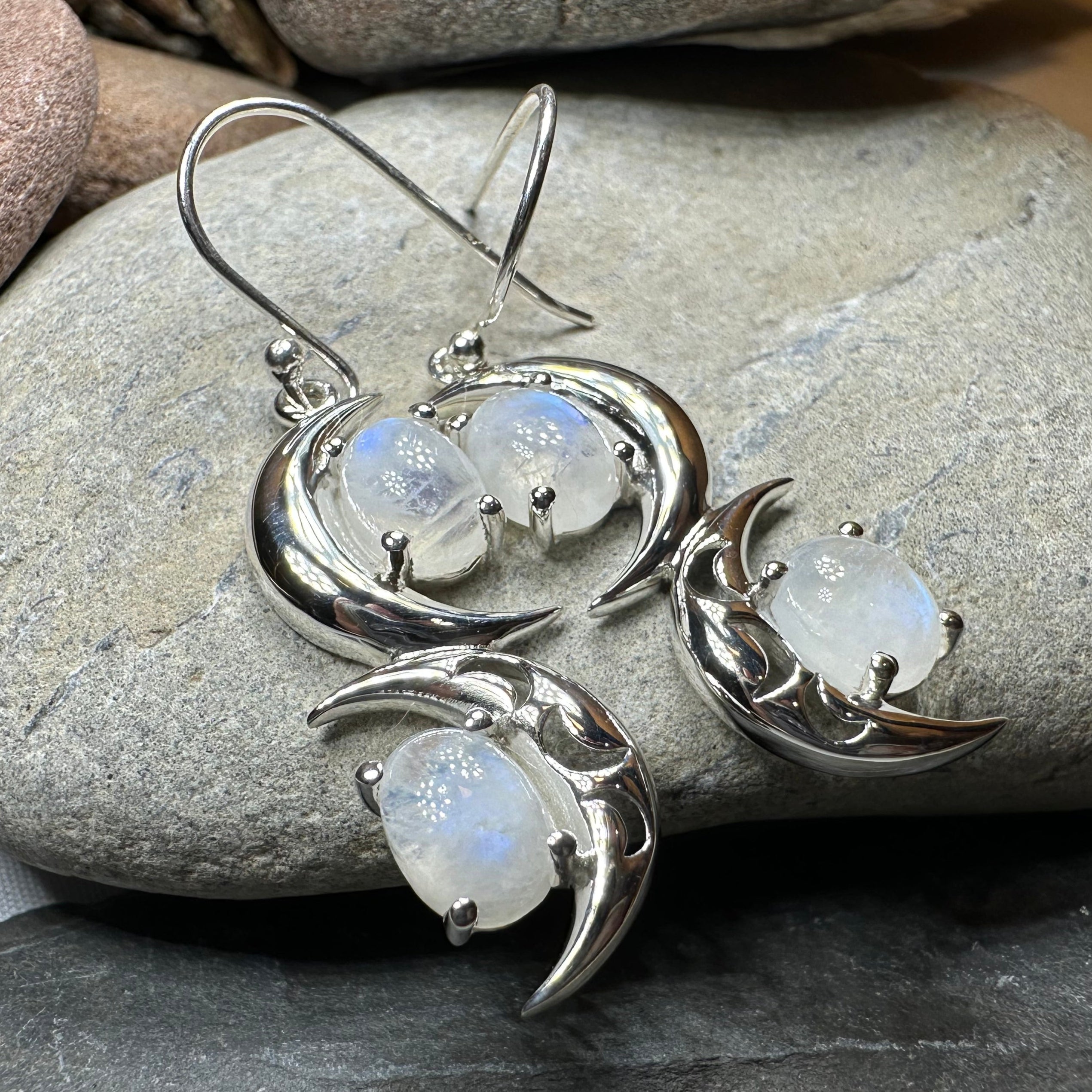 Mystic Dream Moonstone Earrings