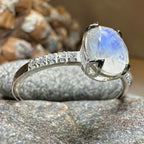 Emiliana Moonstone Promise Ring