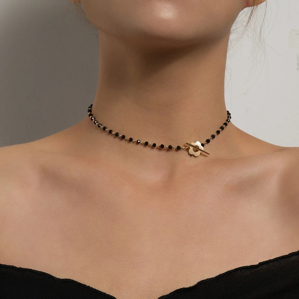 Dainty Floral Choker